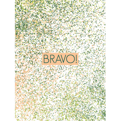 Grusskarte - Bravo